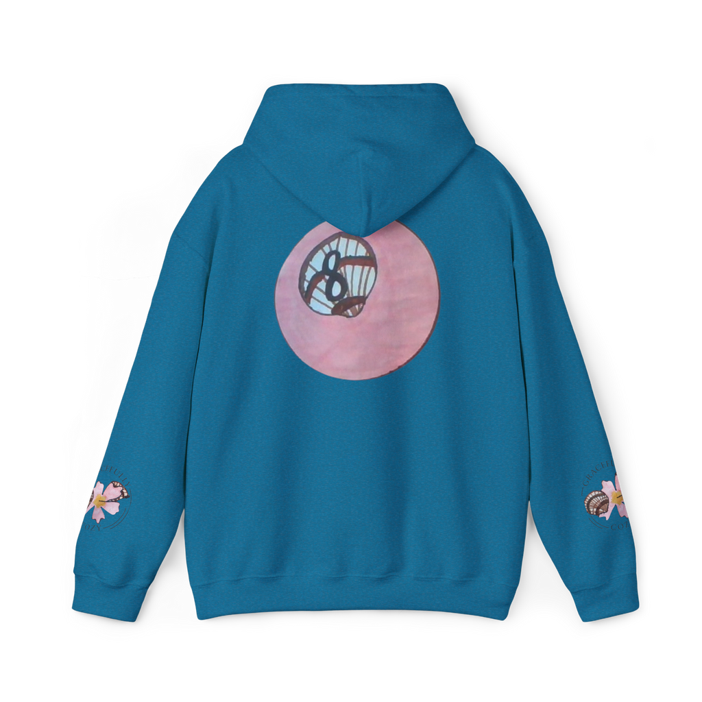 Pink shell 8-ball