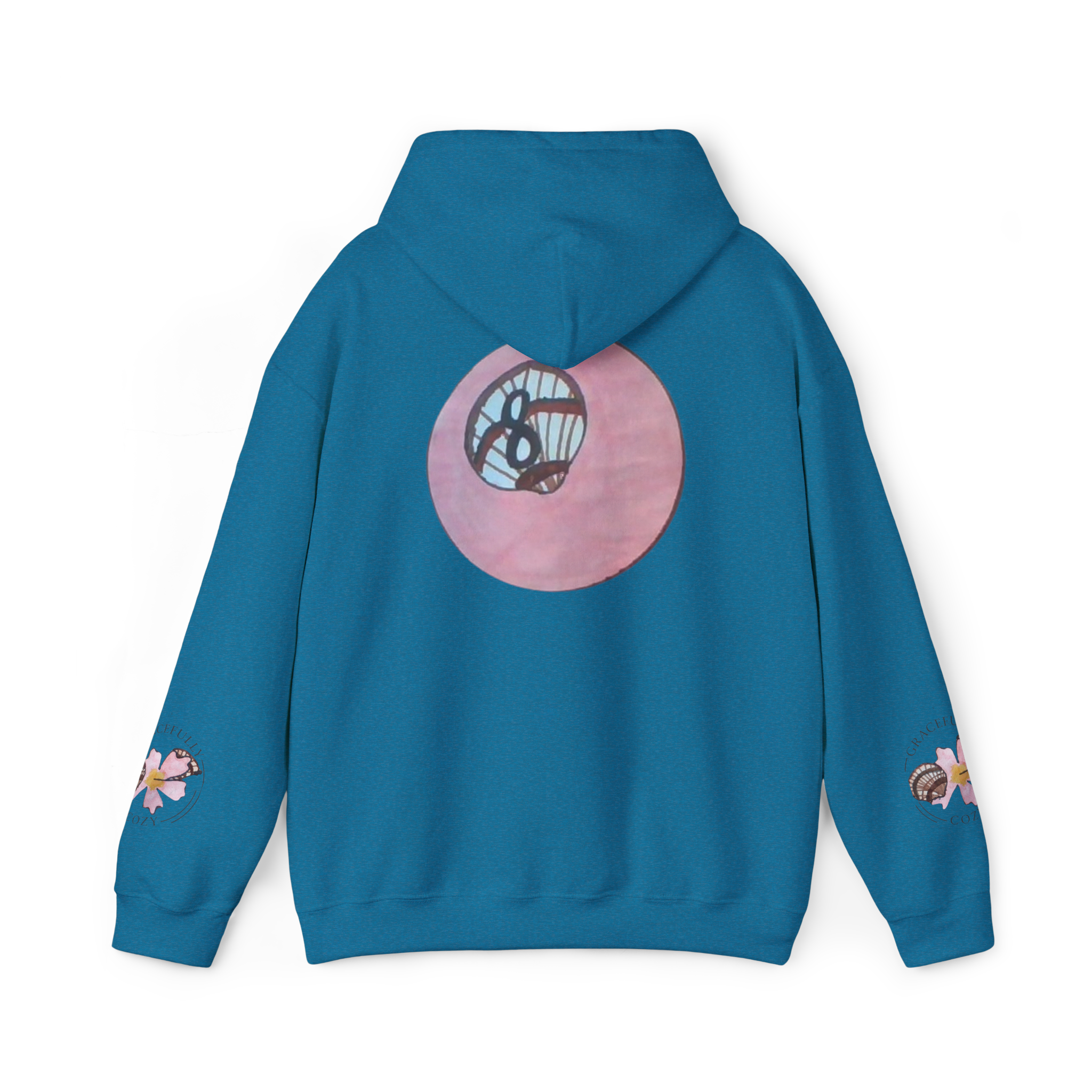 Pink shell 8-ball
