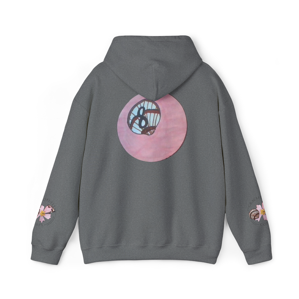 Pink shell 8-ball