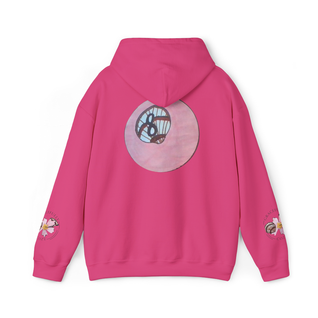 Pink shell 8-ball