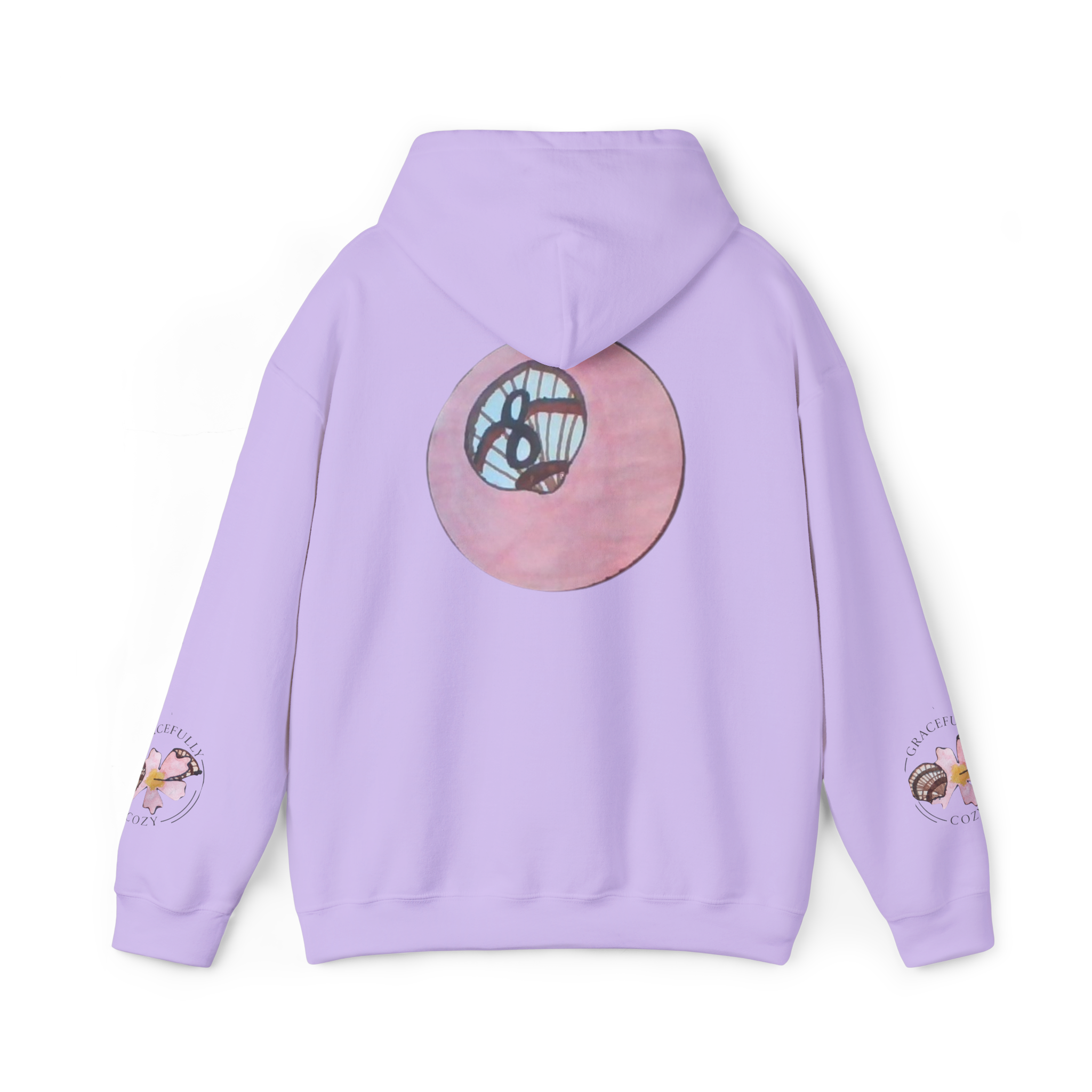 Pink shell 8-ball