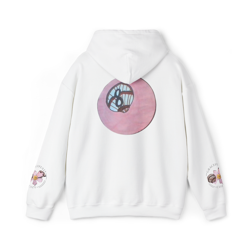 Pink shell 8-ball