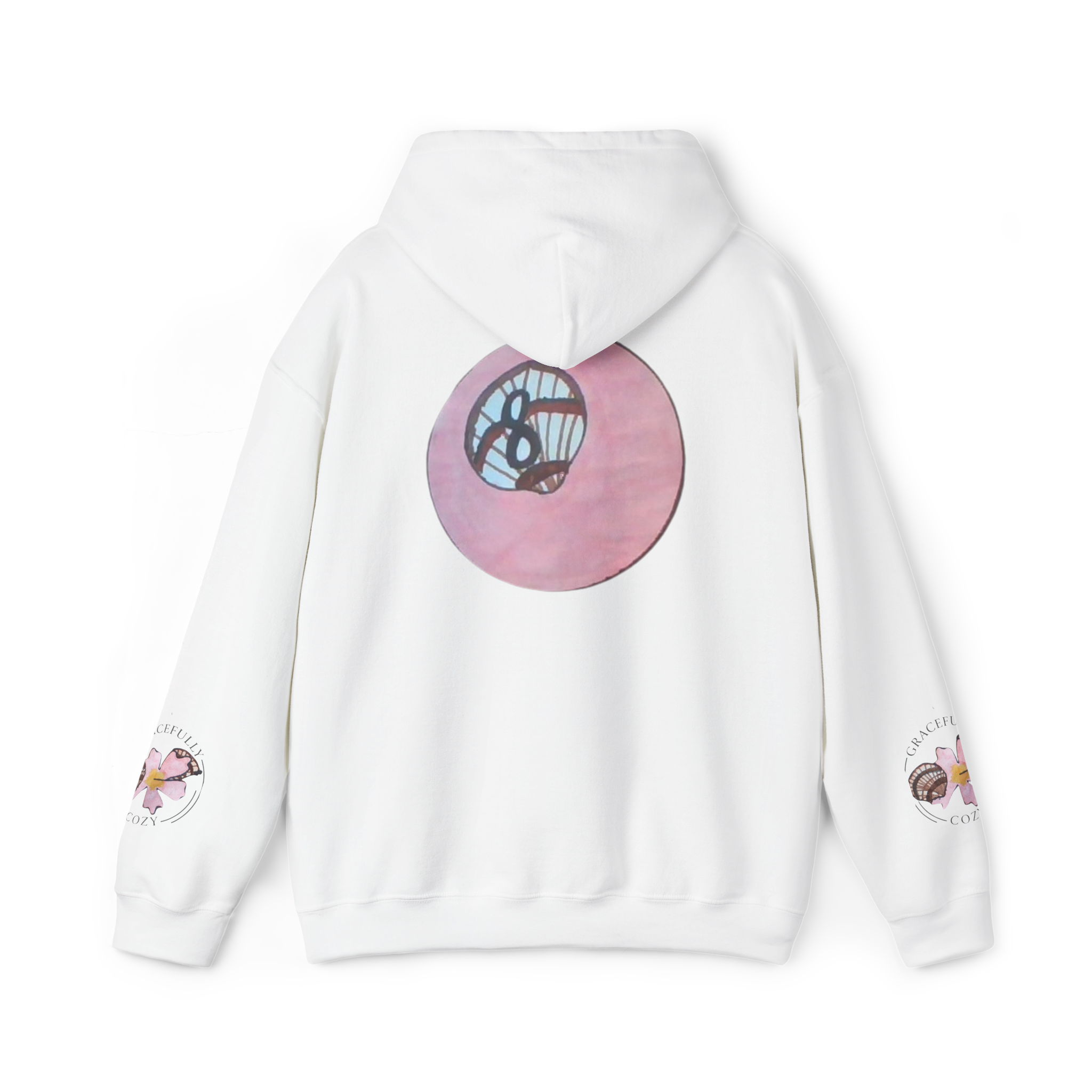 Pink shell 8-ball